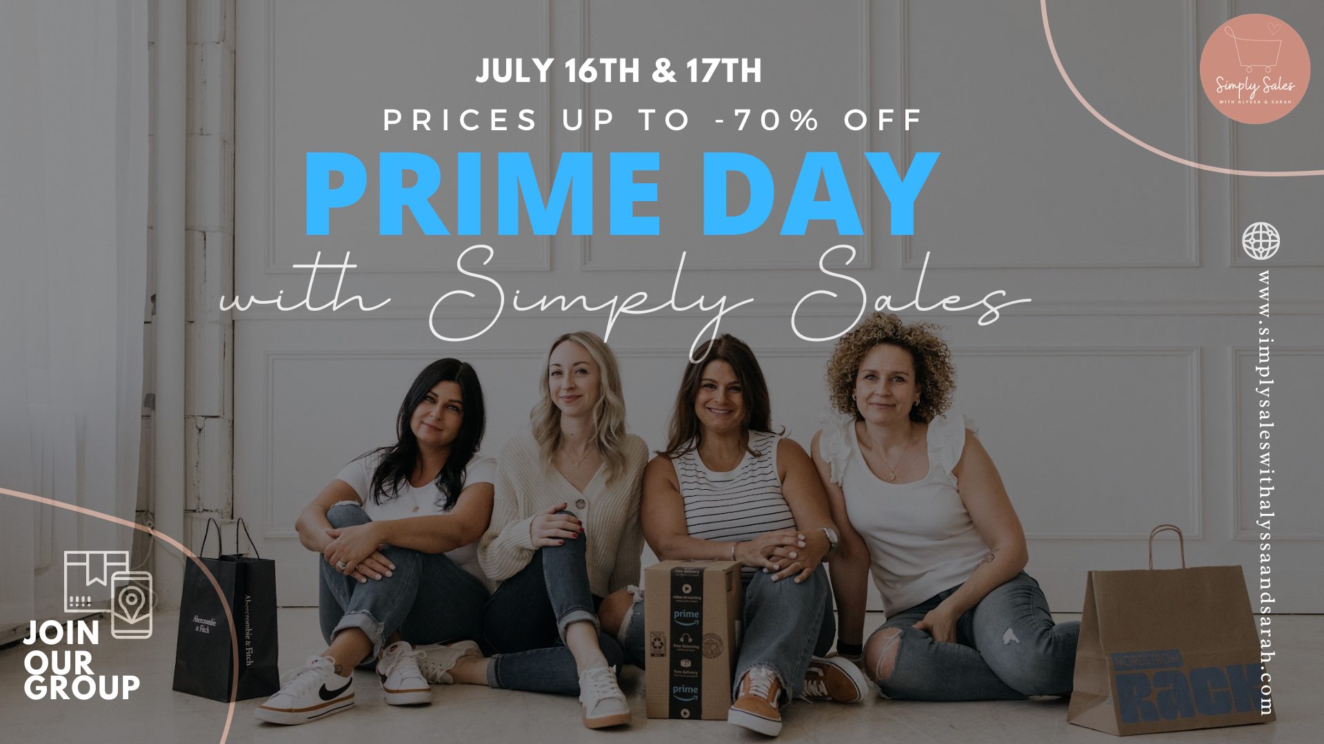 July 16th & 17th Prices up to 70% off Prime Day with Simply Sales