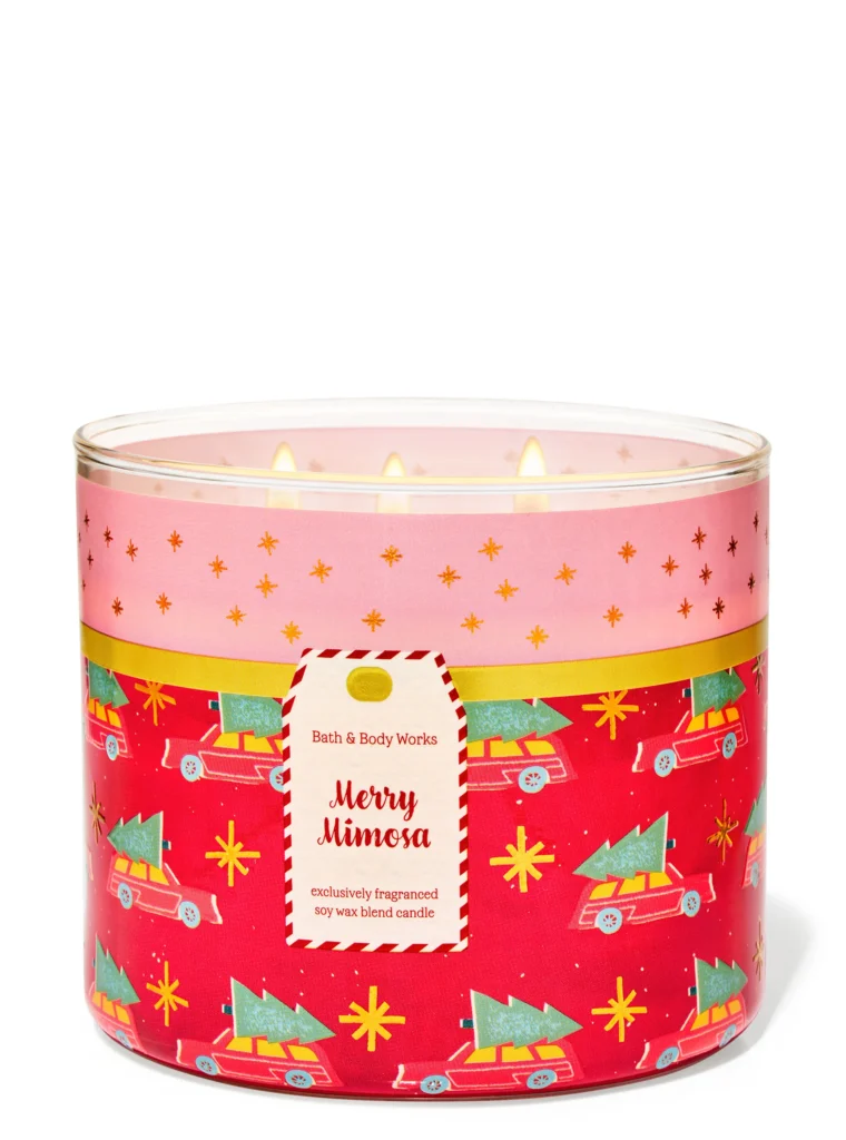 Bath & Body Works Merry Mimosa candle